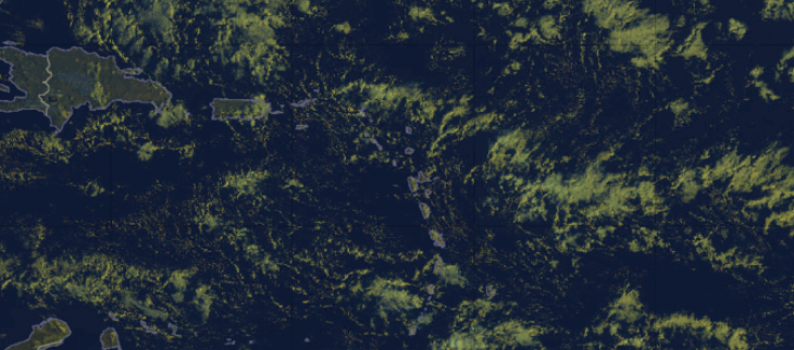 GOES16 image du 19/01/2024 à 12h00 UTC